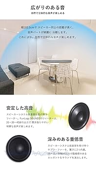 Amazon.co.jp: FunLogy SOUND2（スピーカー/サウンドバー）【2.2